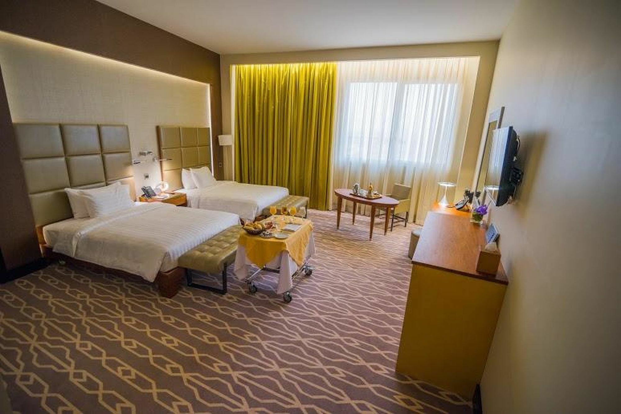 哈伊勒千禧国际酒店 外观 照片 A room at the hotel